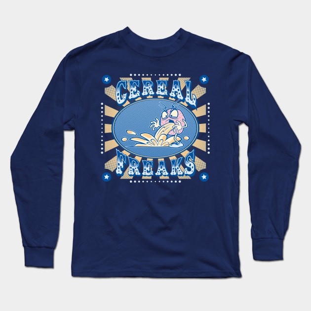 Cereal Freaks Long Sleeve T-Shirt by marcolago™